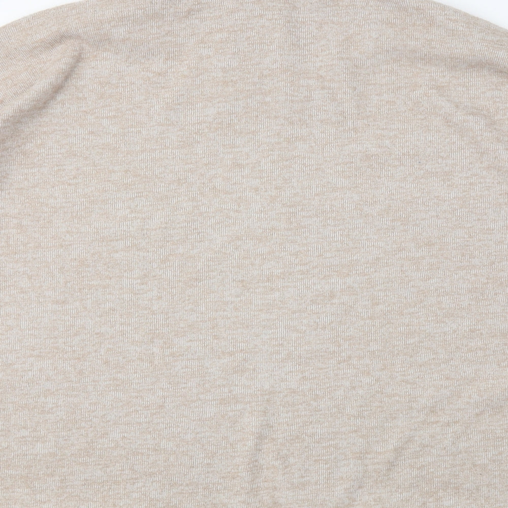 NEXT Womens Beige   Henley Jumper Size 22