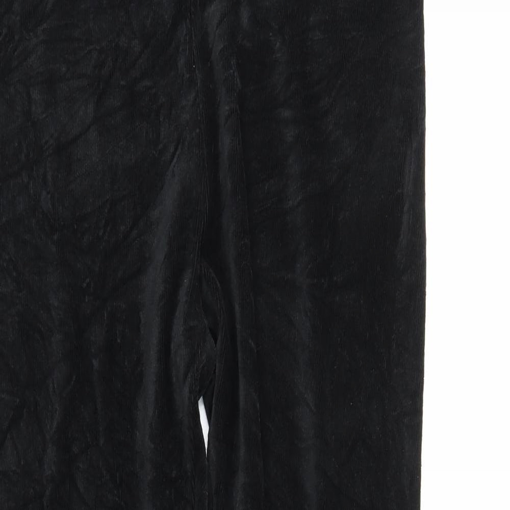 M&S Womens Black   Jogger Leggings Size 16 L26 in
