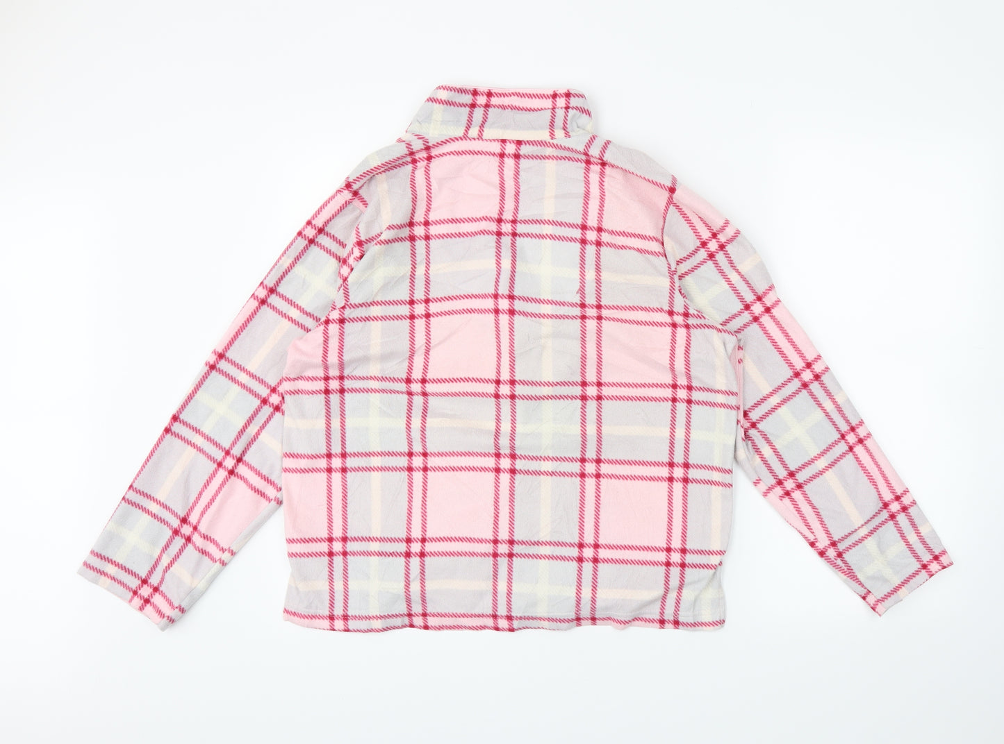 Presence Womens Pink Plaid  Cami Pyjama Top Size 12