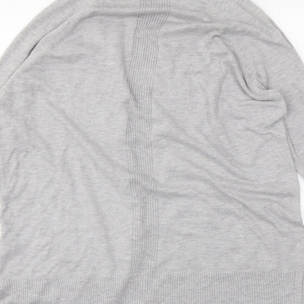 F&F Womens Grey   Wrap Jumper Size 10