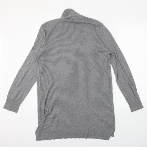 George Womens Grey   Wrap Jumper Size L
