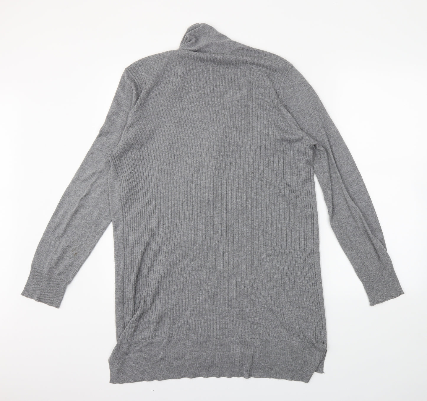 George Womens Grey   Wrap Jumper Size L