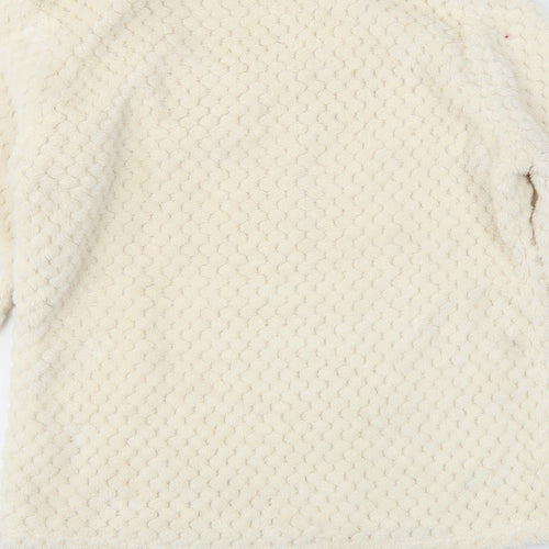 George Womens Ivory Solid  Capri Pyjama Top Size 8
