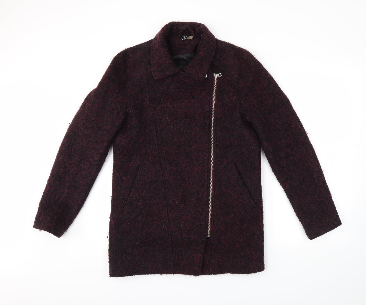 H&M Womens Purple   Jacket Coat Size 12