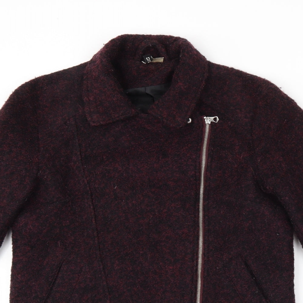 H&M Womens Purple   Jacket Coat Size 12