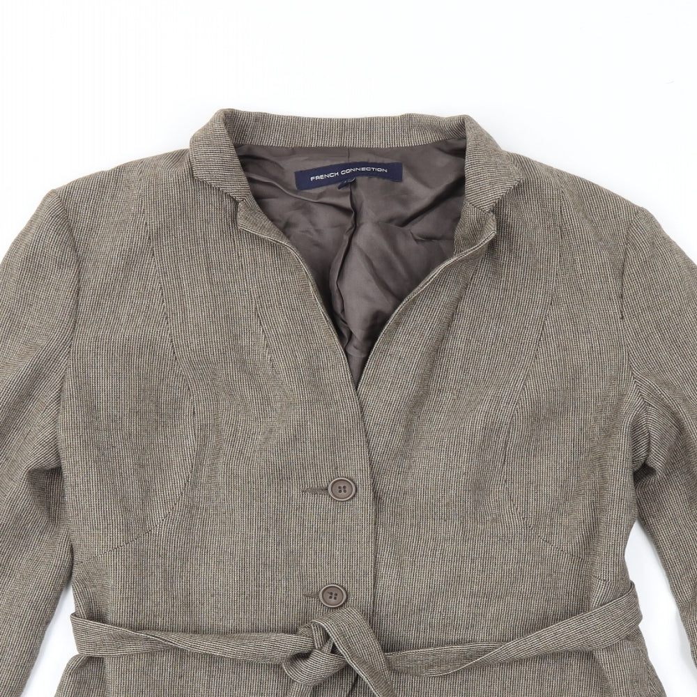 french collection Womens Brown   Jacket Blazer Size 14
