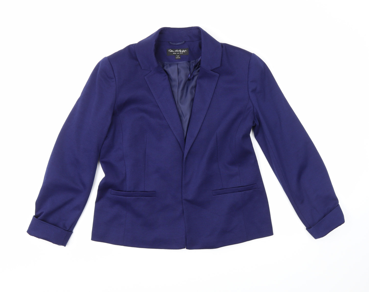 Miss Selfridge Womens Blue   Jacket Blazer Size 12