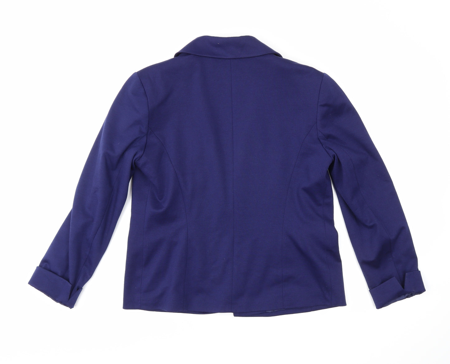 Miss Selfridge Womens Blue   Jacket Blazer Size 12