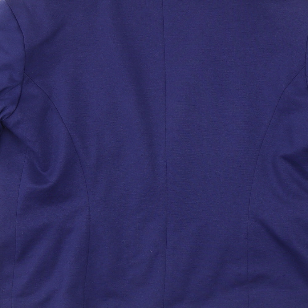 Miss Selfridge Womens Blue   Jacket Blazer Size 12