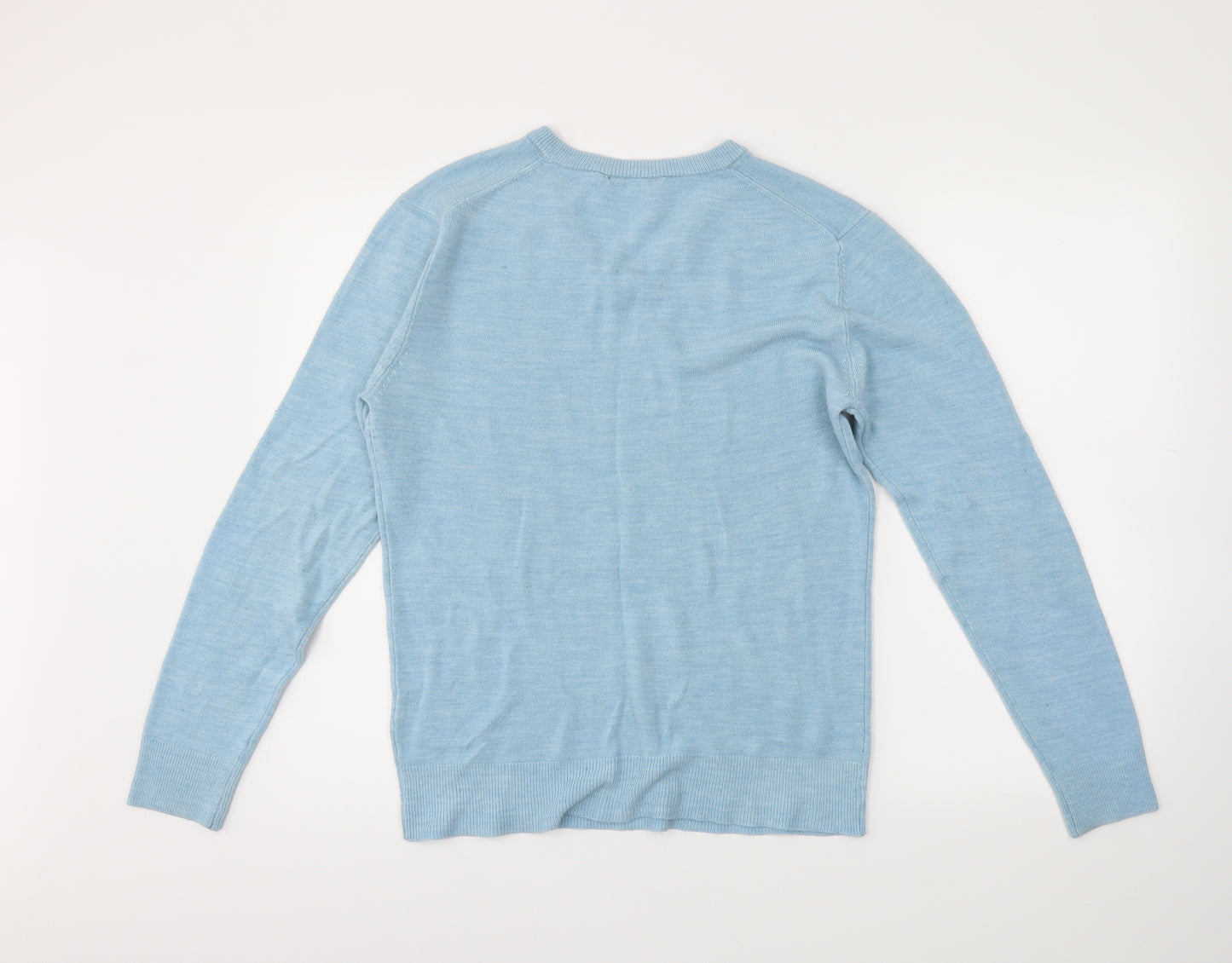 Cedar Wood State Mens Blue   Pullover Jumper Size M