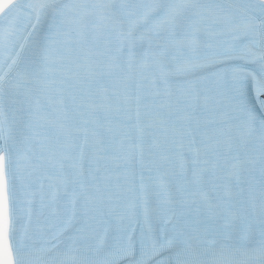 Cedar Wood State Mens Blue   Pullover Jumper Size M