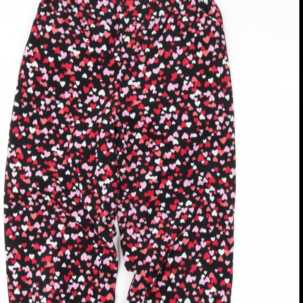 geogre Womens Black Polka Dot  Capri Pyjama Pants Size 12