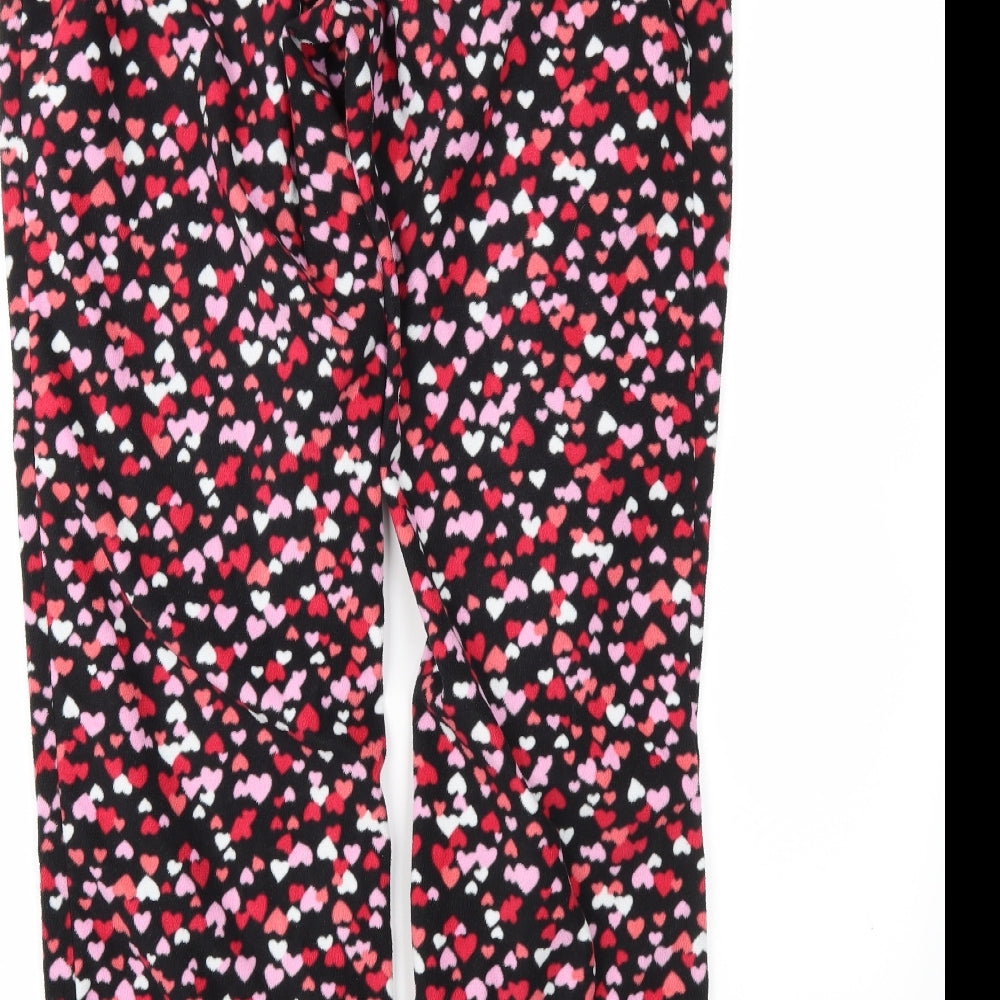 geogre Womens Black Polka Dot  Capri Pyjama Pants Size 12