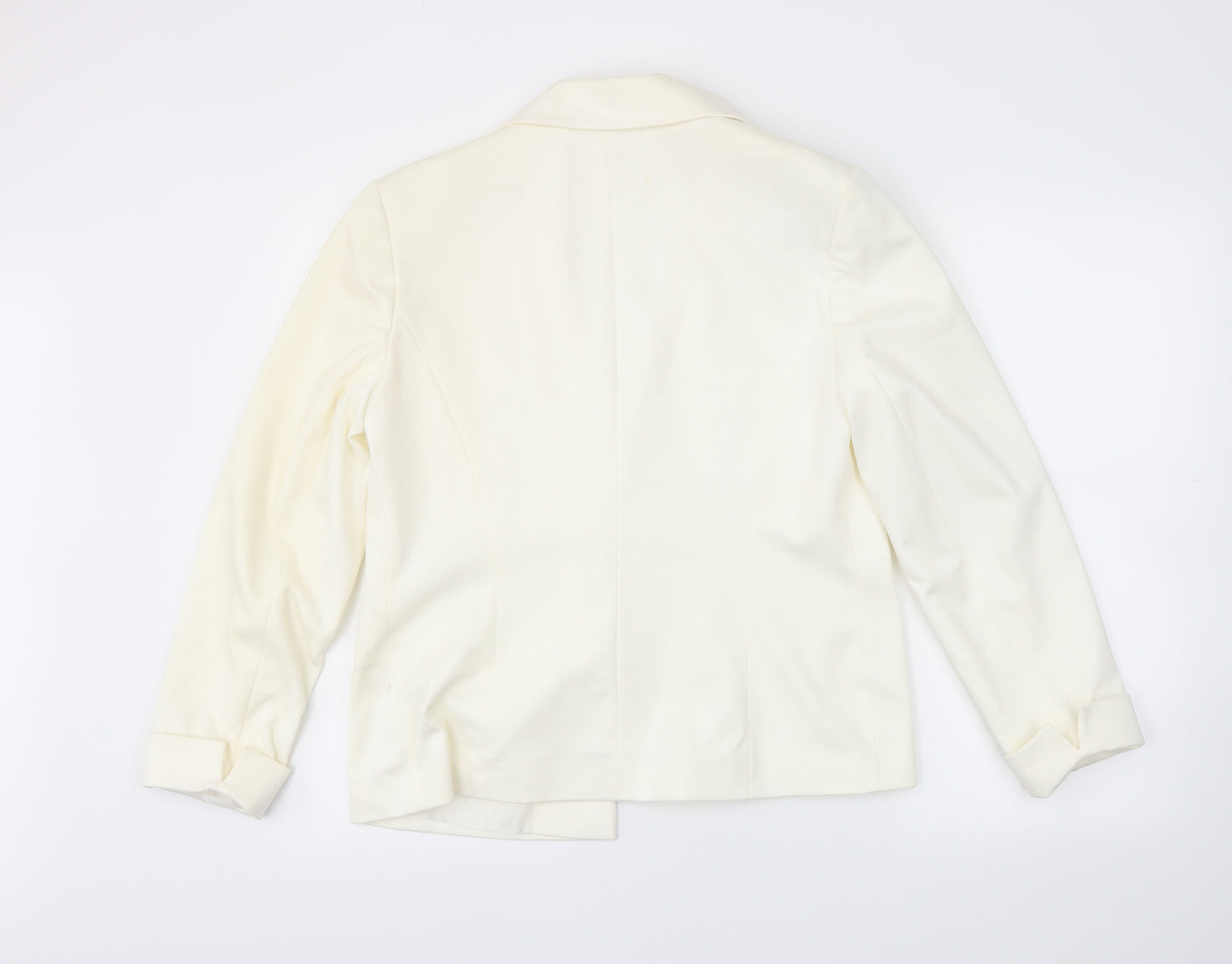 Miss Selfridge Womens Ivory   Jacket Blazer Size 12