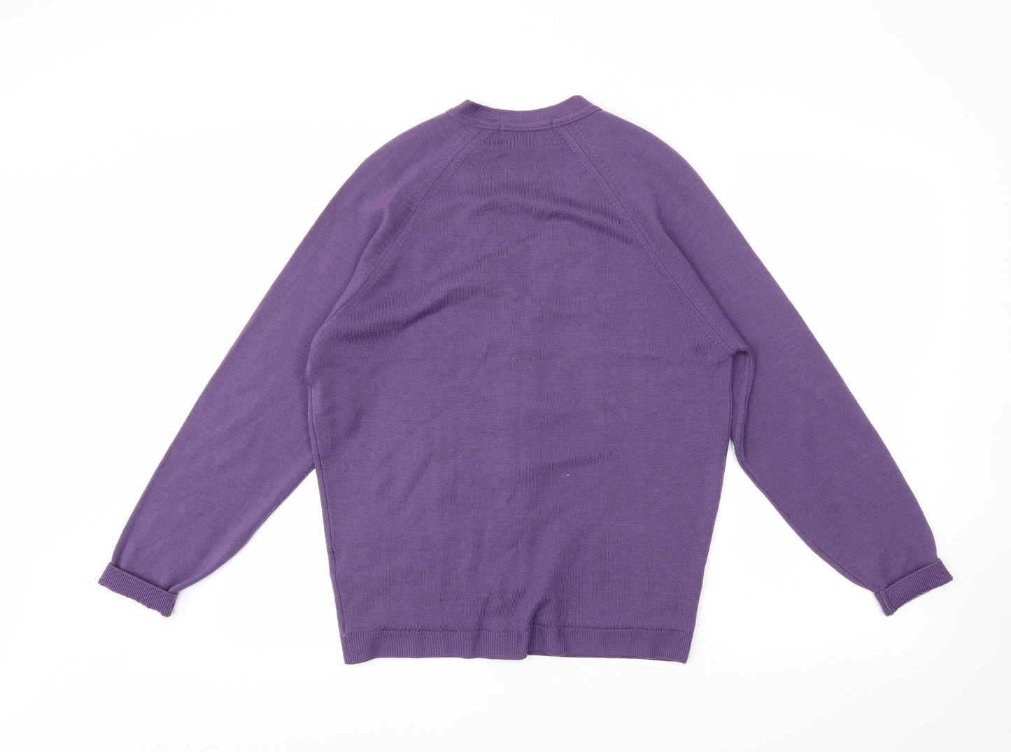 EWM Womens Purple   Cardigan Jumper Size S
