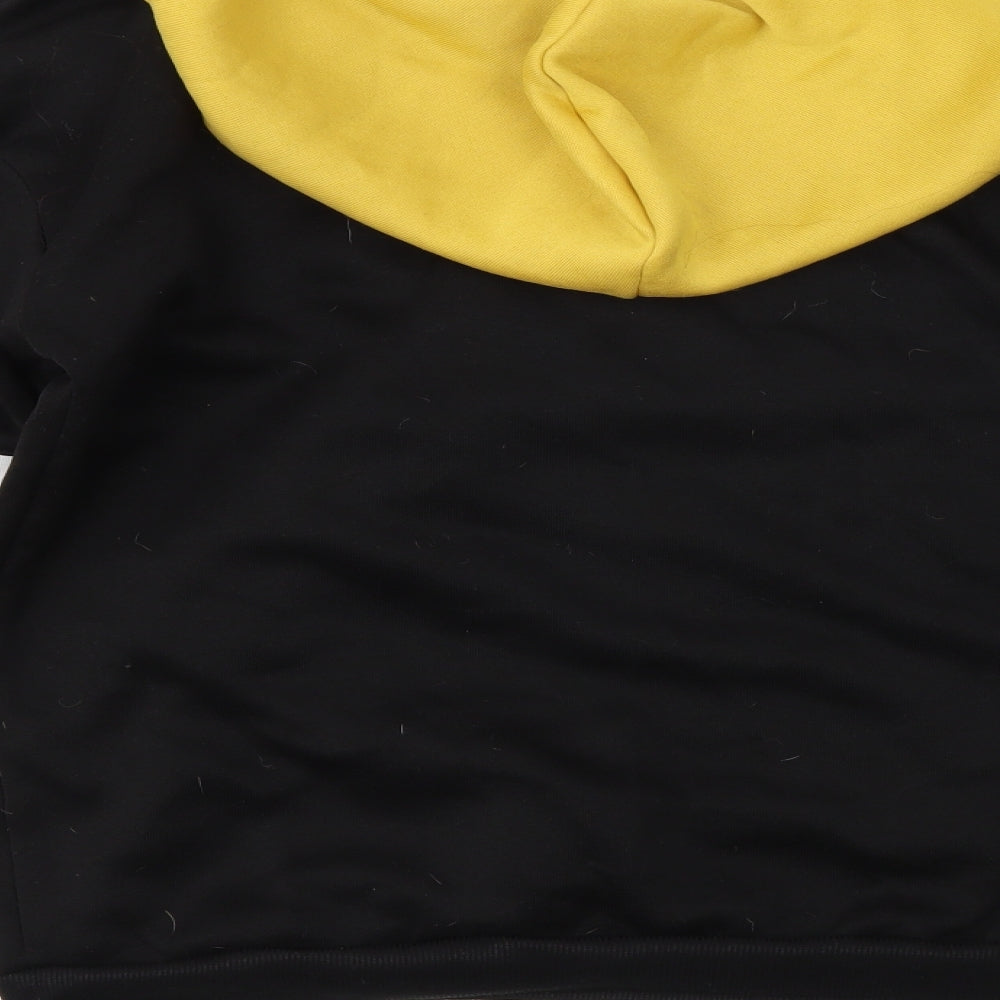 ROMWE Womens Black   Pullover Hoodie Size L