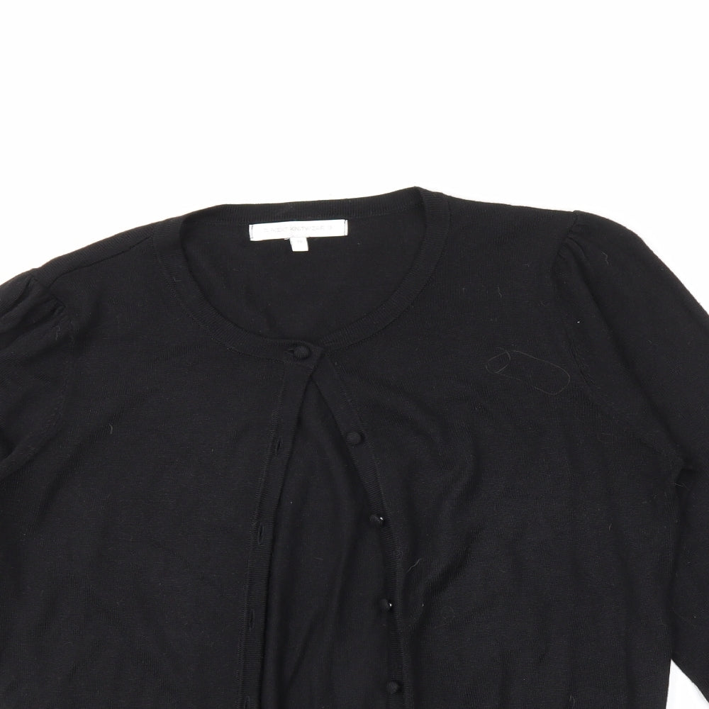 NEXT Womens Black   Cardigan Jumper Size 10