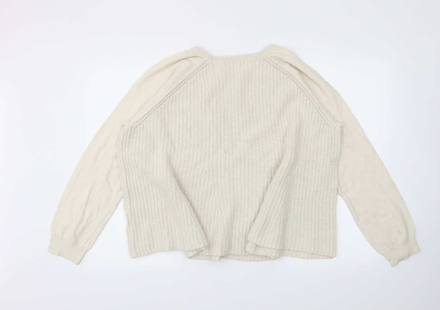 M&S Womens Ivory   Pullover Jumper Size 20