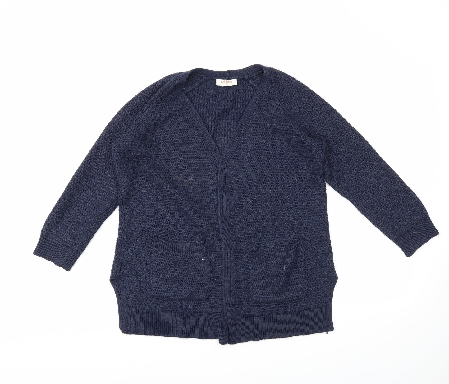 fatface Womens Blue   Wrap Jumper Size 8