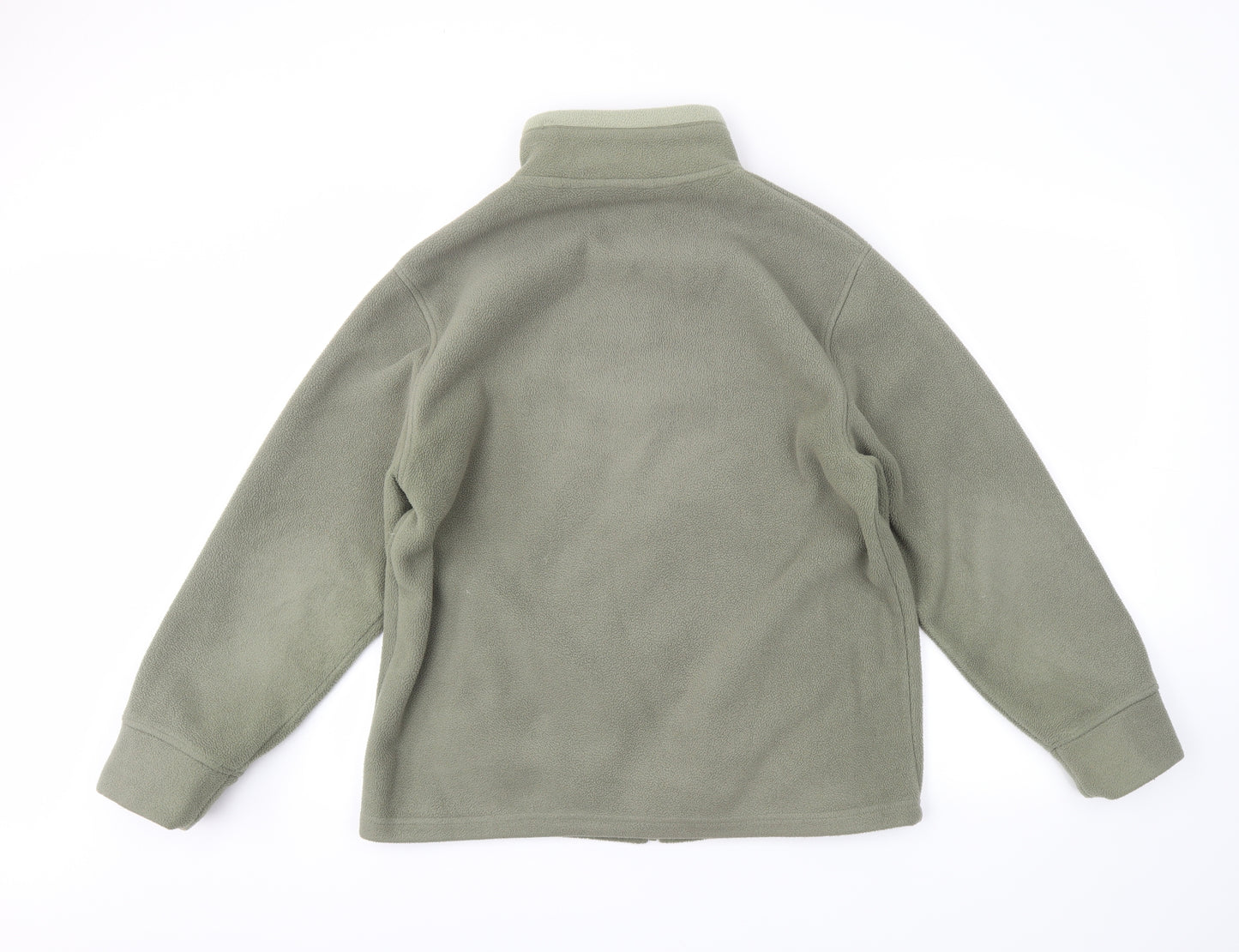 Sarah Hamilton Womens Green   Full Zip Jumper Size M