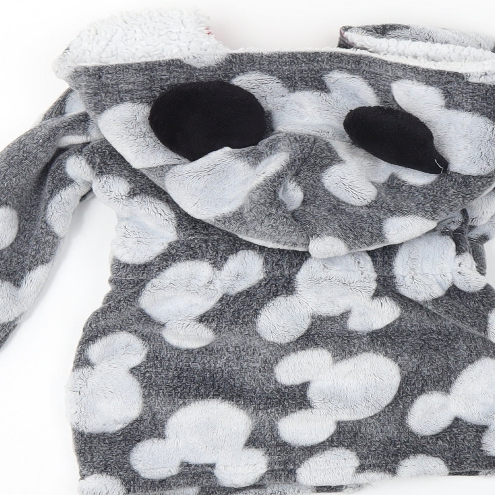Primark Baby Grey Solid  Capri Robe Size 18-24 Months  - Disney