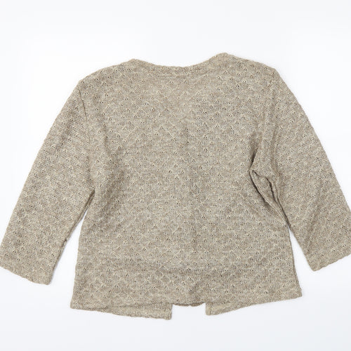 M&S Womens Beige   Jacket  Size M