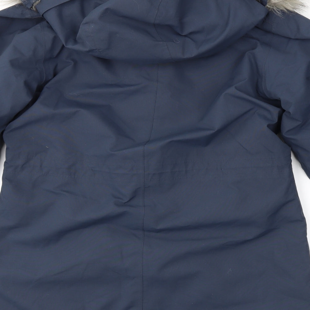 Hi Gear Womens Blue   Parka Coat Size 12