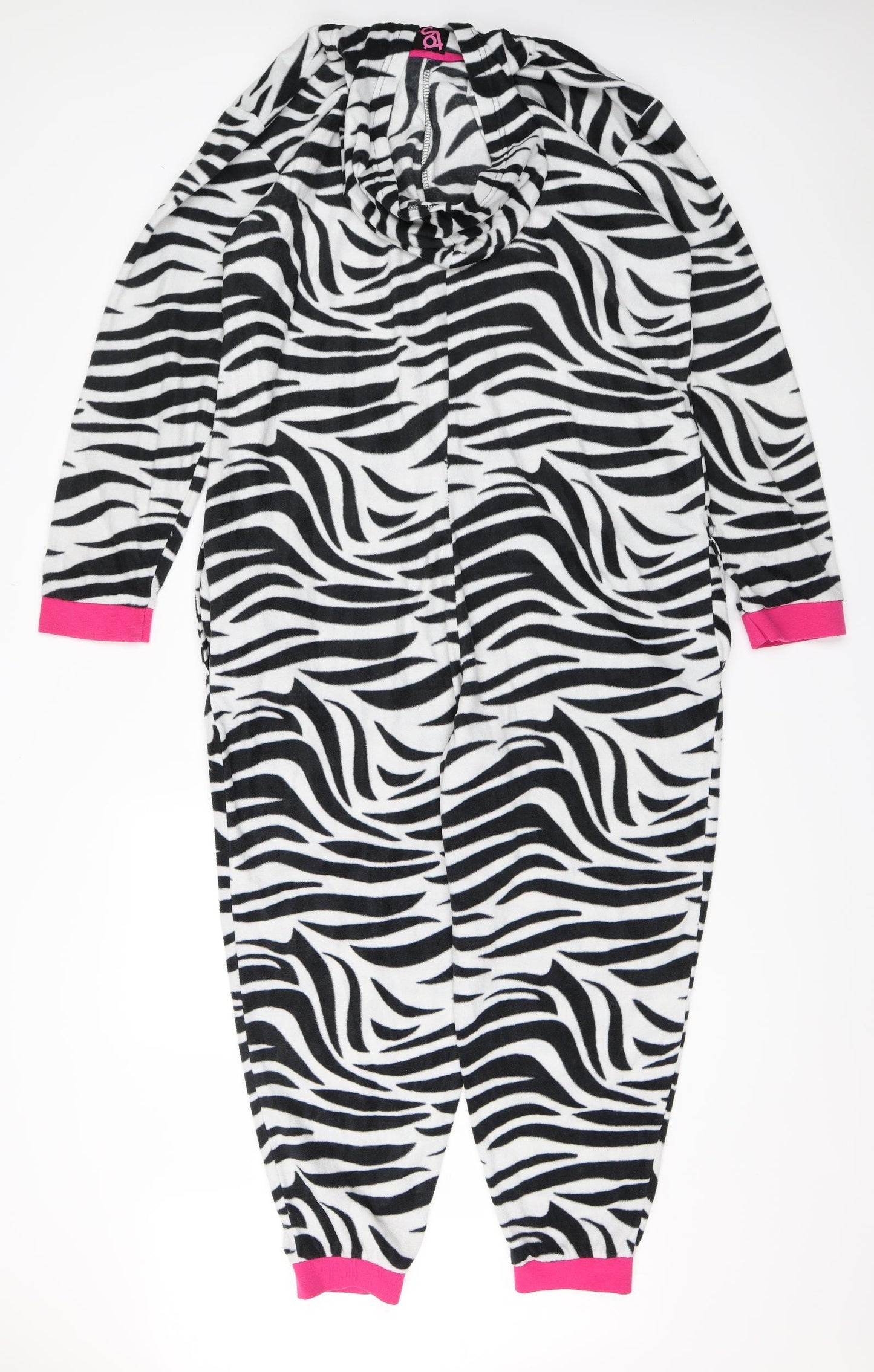 Tg Womens White Animal Print  Top One Piece Size XL