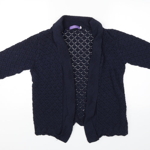 Autonomy Womens Blue   Shrug Jumper Size M