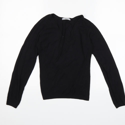 Marks and Spencer Womens Black   Pullover Jumper Size 12