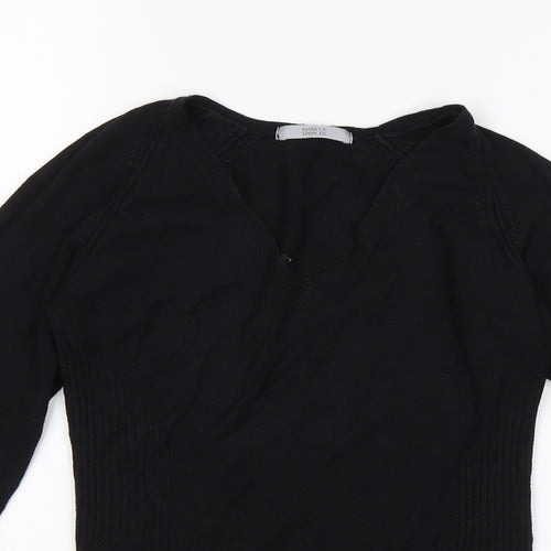 Marks and Spencer Womens Black   Pullover Jumper Size 12
