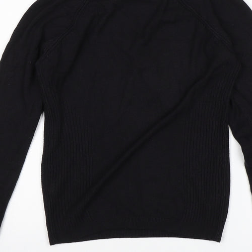 Marks and Spencer Womens Black   Pullover Jumper Size 12