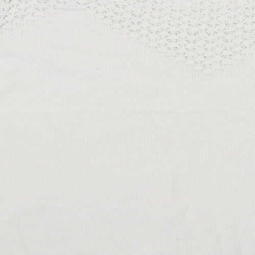 Lakeland Womens White   Pullover Jumper Size 18