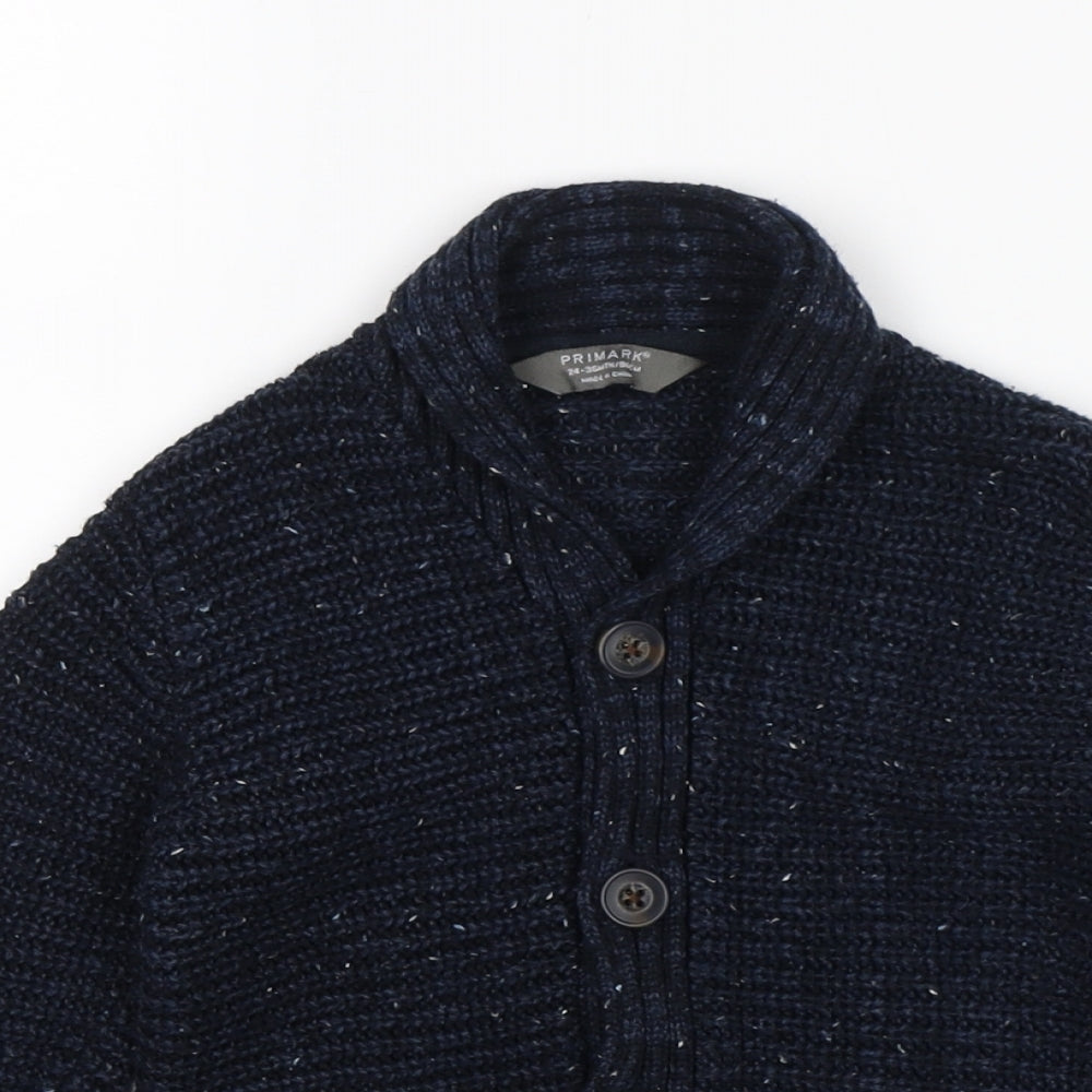 Primark Boys Blue   Pullover Jumper Size 2-3 Years