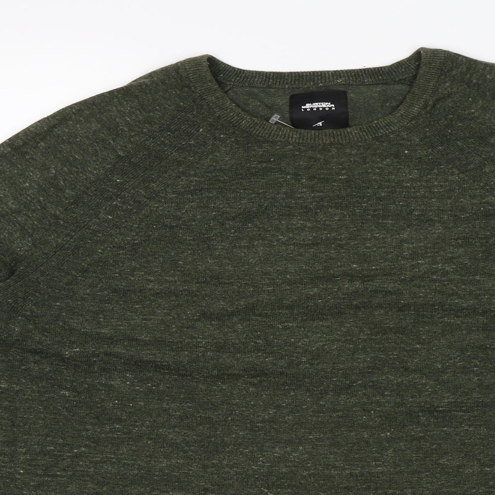 Burton Mens Green   Pullover Jumper Size M