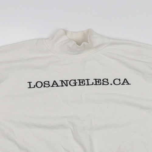 Primark Womens White   Pullover Jumper Size XS  - los angeles