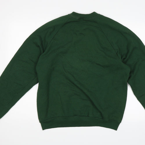Screen Stars Mens Green   Pullover Jumper Size L  - Head Gardener