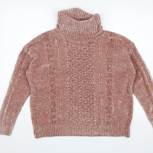 George Womens Pink   Pullover Jumper Size M