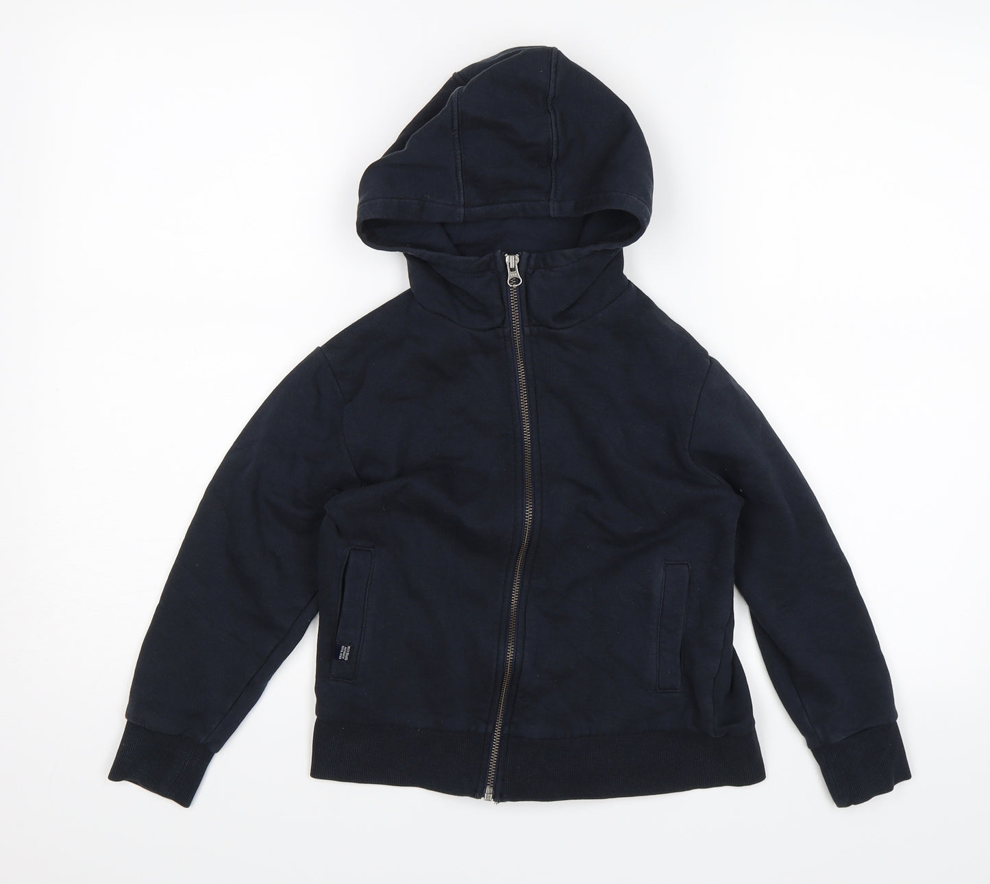 NEXT Boys Blue   Full Zip Hoodie Size 7 Years  - School