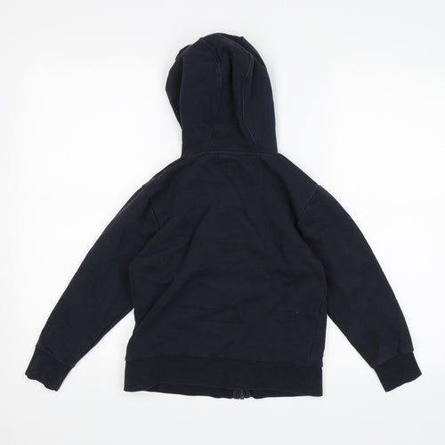 NEXT Boys Blue   Full Zip Hoodie Size 7 Years  - School