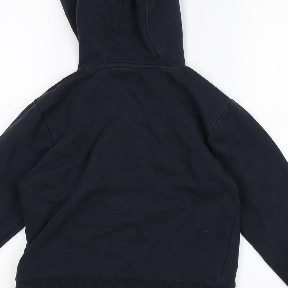 NEXT Boys Blue   Full Zip Hoodie Size 7 Years  - School