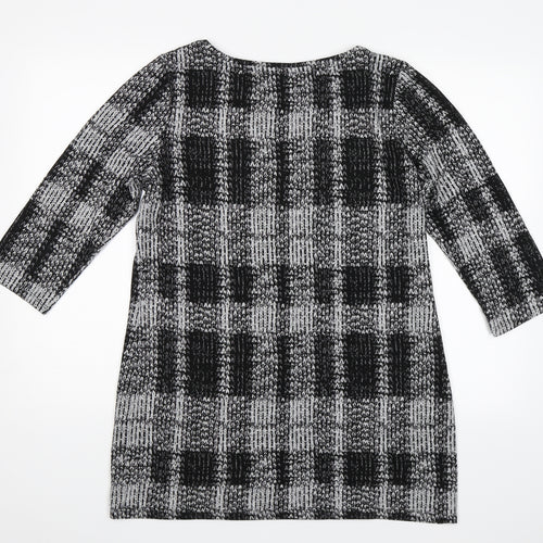 F&F Womens Black   Jumper Dress  Size 16