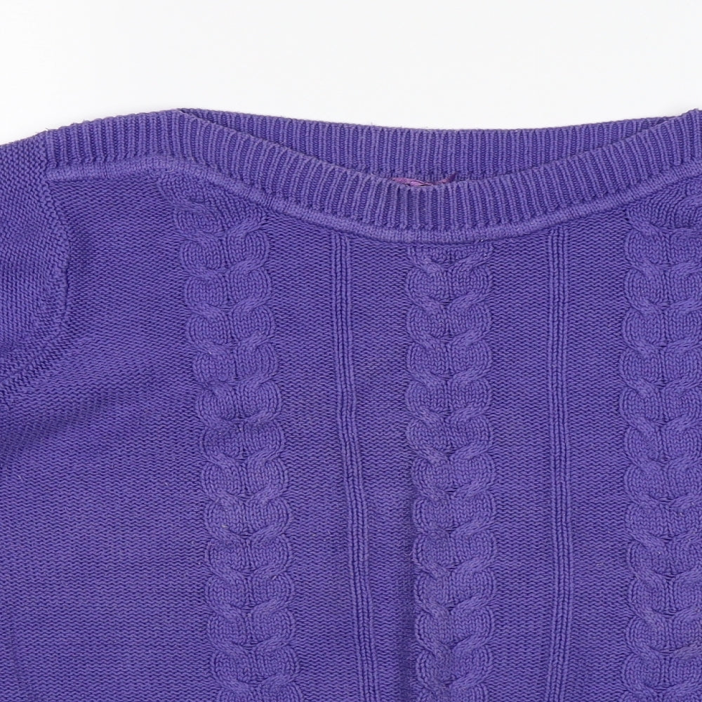 BHS Womens Purple   Pullover Jumper Size 18