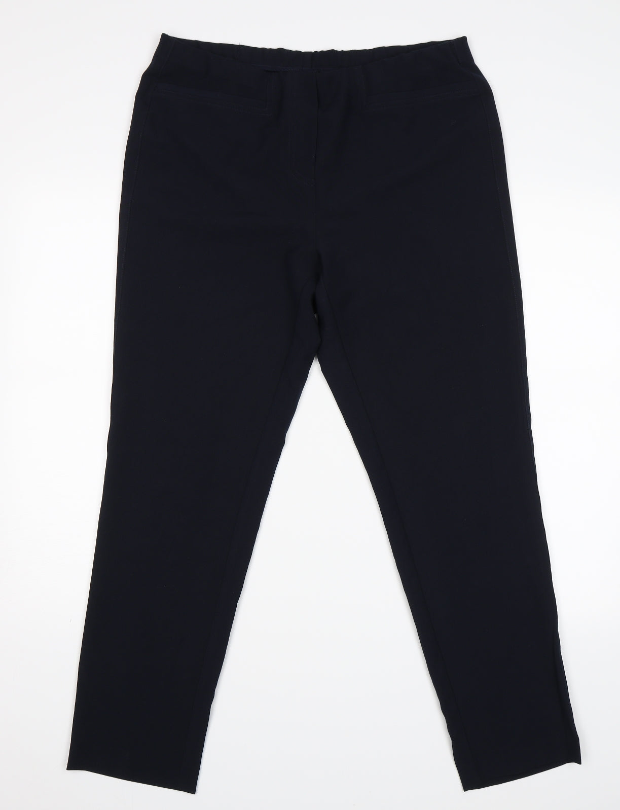 Pinns Womens Blue   Capri Trousers Size 12 L27 in