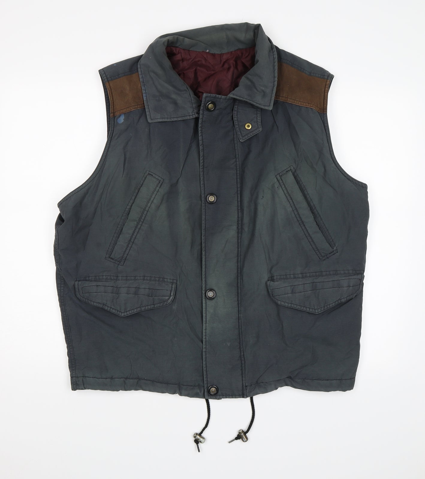 Marks and Spencer Mens Grey   Gilet Jacket Size M