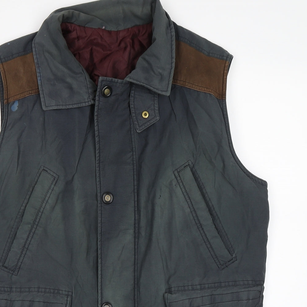 Marks and Spencer Mens Grey   Gilet Jacket Size M