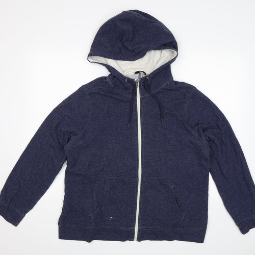 F&F Womens Blue   Full Zip Hoodie Size 22