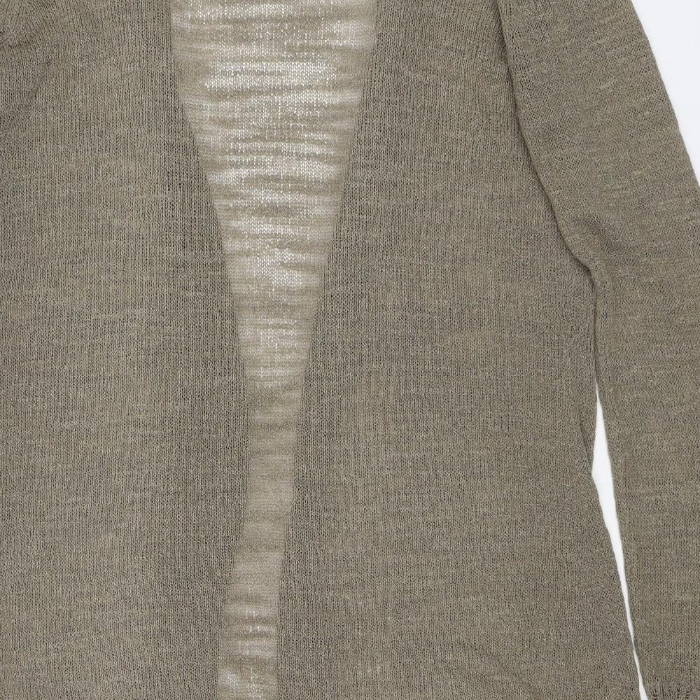 Per Una Womens Brown   Cardigan Jumper Size 14