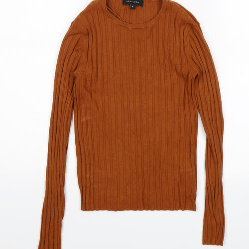 New Look Womens Brown   Pullover Jumper Size 8