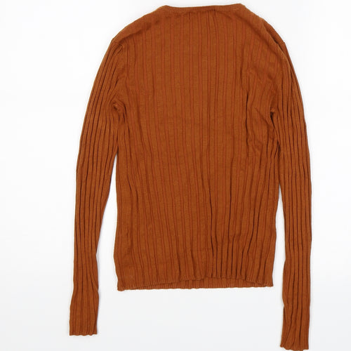 New Look Womens Brown   Pullover Jumper Size 8